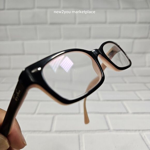 Authentic Ray Ban RB 5150 5024 Black Pink 50mm Glasses Frames RX pre owned - Picture 7 of 16